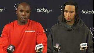 Postgame Interview | HC DeMeco Ryans & QB CJ Stroud react to Texans fall to Packers 24-22 in Week 7