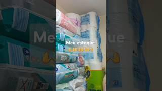 Estoque de alimentos/ estoque de limpeza