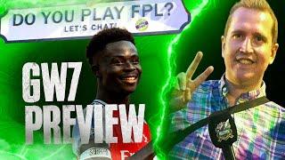 FPL GAMEWEEK 7 PREVIEW W/ @Alf_FPL | WILDCARD CHAT | Fantasy Premier League 2024/25