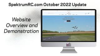 SpektrumRC.com website - Updated October 2022 - Overview and Demo