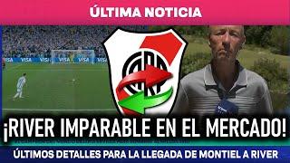 ¡Y SIGUEN LLEGANDO BUENAS NOTICIAS A RIVER PLATE! ASI ESTA EL CASO MONTIEL COMO NUEVO REFUERZO