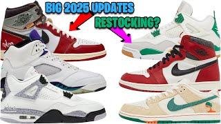 MAJOR 2025 AIR JORDAN RELEASE DATES UPDATE, NEW UNION LA JORDAN 1, SNKRS DAY 2024 RESTOCK? + MORE