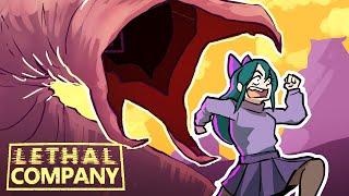 Ashlie Meets Worm... | Lethal Company with Friends