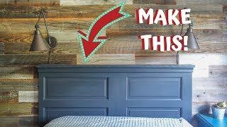 The Easiest DIY Headboard Ever