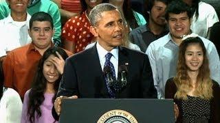 President Obama Speaks at Manor New Technology High School