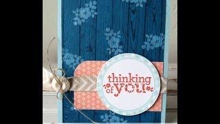 Manic Monday wk14 - Quick Card Making