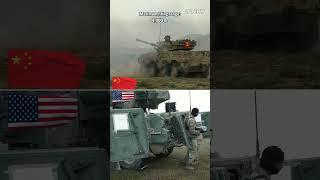 Chinese Army ZTL-11 assault gun vs. US Army M1128 assault gun