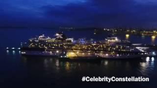 Celebrity Constellation in Singapore by drone