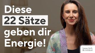 22 Affirmationen für eine tiefe spirituelle Verbindung