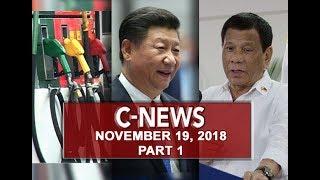UNTV: C-News (November 19, 2018) PART 1