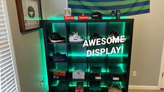 My NEW Sneaker Display! Tips and Tricks in 3 Minutes