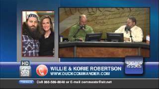 Willie & Korie Robertson, stars of the A&E series Duck Dynasty, share their testimony.