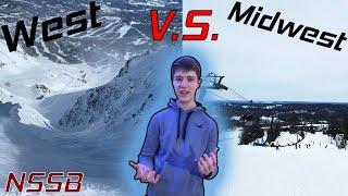 Midwest V.S. West Snowboarding