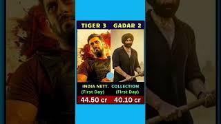 Tiger 3 Vs gadar 2 Movie First Day Collection #shorts #tiger3 #gadar2 #sunnydeol #salmankhan