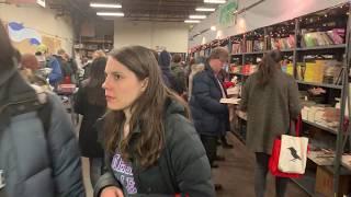 Tour of the Harvard Bookstore Warehouse Sale, Feb. 18, 2019