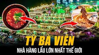 NHÀ HÀNG LẨU TỲ BÀ VIÊN LỚN NHẤT THẾ GIỚI | 888 BÀN, CẢ TRĂM NHÂN VIÊN, PHỤC VỤ 6.000 KHÁCH CÙNG LÚC