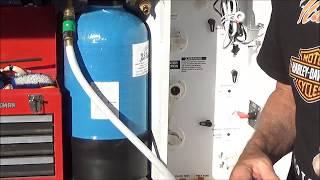 Installing a mobile soft water treatment system, RV living