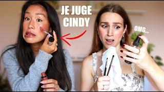 Je juge le maquillage de Cindy Cournoyer !