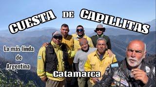 Cuesta MINA CAPILLITAS | en Andalgalá | la más linda | en moto por Argentina