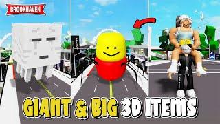 15+ GIANT & BIG SUIT (3D ITEMS) In Brookhaven - Roblox Part 2