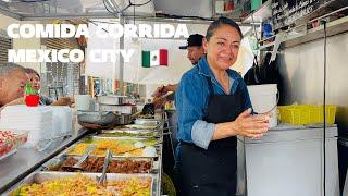 LA MEJOR COMIDA CORRIDA EN LA CDMX  #mexico #guisado #cdmx #streetfood #food#travel