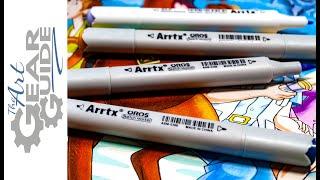 Arrtx Brush Marker Review | Arrtx Oros Sketch Markers