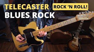 Telecaster Blues Rock in D