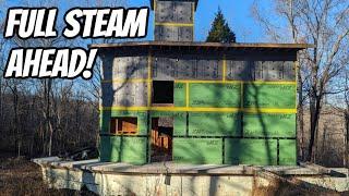 Building a Boat Cabin- Spiral Staircase Part 3