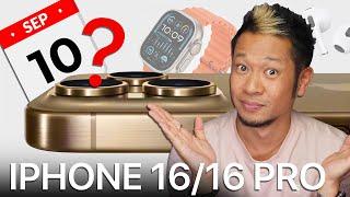 iPhone 16/16 Pro September Event? Plus, Apple Watch & AirPods!