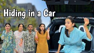 Hiding in a Car Prank with Family | Rabia Faisal | Sistrology