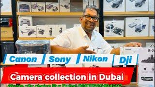 Camera collection in Dubai Sony,Nikon,Canon,Dji camera & accessories available all brand