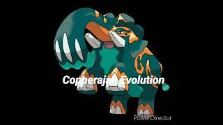 Copperajah Evolution #pokemon #nintendo #gamefreak #copperajah #cufant