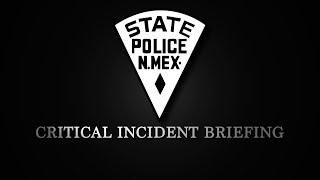 Critical Incident Video - New Mexico State Police OIS - 3.8.24