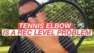 Why Pros Don’t Get Tennis Elbow