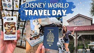 Disney World Travel Day ︎ | Flying to MCO, Port Orleans Riverside check-in & Disney Springs