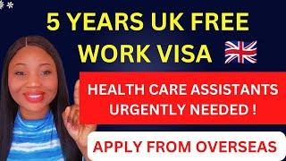 UK Free Work Permit Visa 2023: CARE HOMES HIRING OVERSEAS APPLICANTS WITH VISA SPONSORSHIP 