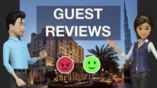 Manzil Downtown 4 ⭐⭐⭐⭐| Reviews real guests. Real opinions. Dubai, UAE