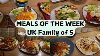 UK Family of 5 | Meals of The Week | Vlogmas 15