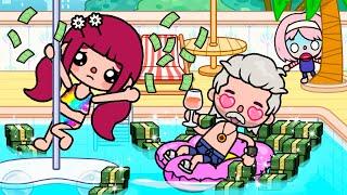 My Sister Become Sugar Baby To Save Us ️ Sad Story | Toca Life Stories | Toca Boca