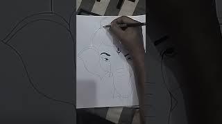 How to Draw Lord Ganesh |  easy Ganesh ji drawing | picture drawing | drawing image  #shorts#drawing