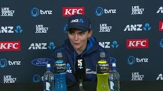 Melie Kerr Post Match Media | WHITE FERNS v Pakistan | Sir John Davies Oval