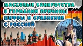 Массовые банкротства в Германии: причины, цифры и сравнение с Россией