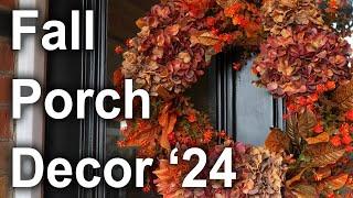 Fall Porch Decor | Fall Porch Decorate With Me | DIY | 2024