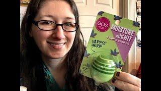 Review - EOS Moisture Hit Happy Herb Lip Balm (2020 version)