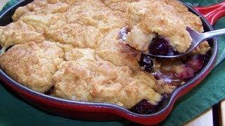 Apple Blueberry Skillet Cobbler - Gluten Free