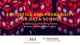 Statistics and Probability for Data Science | Data Science Summer School 2022