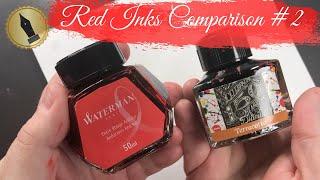 Red Inks Comparison #2