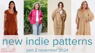 New Indie Patterns - Part 2 - November 2024