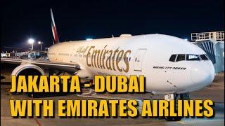 JAKARTA TO DUBAI WITH EMIRATES AIRLINES