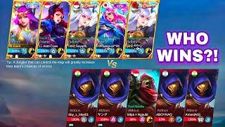 5 ODETTE  VS  5 ALDOUS! WHO WINS?!MOST FUN MATCH EVER!